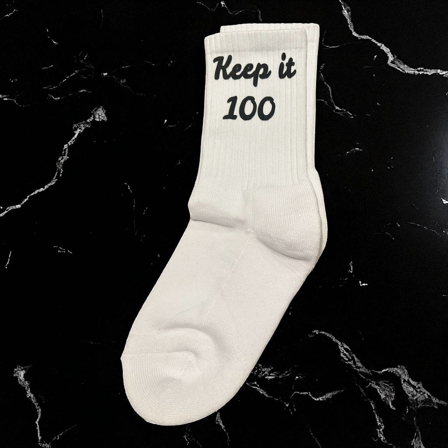KEEP IT 100 SOCKS (2 pairs) UNISEX